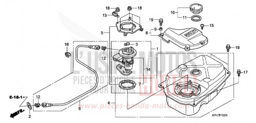 FUEL TANK (2) ANF1257 de 2007